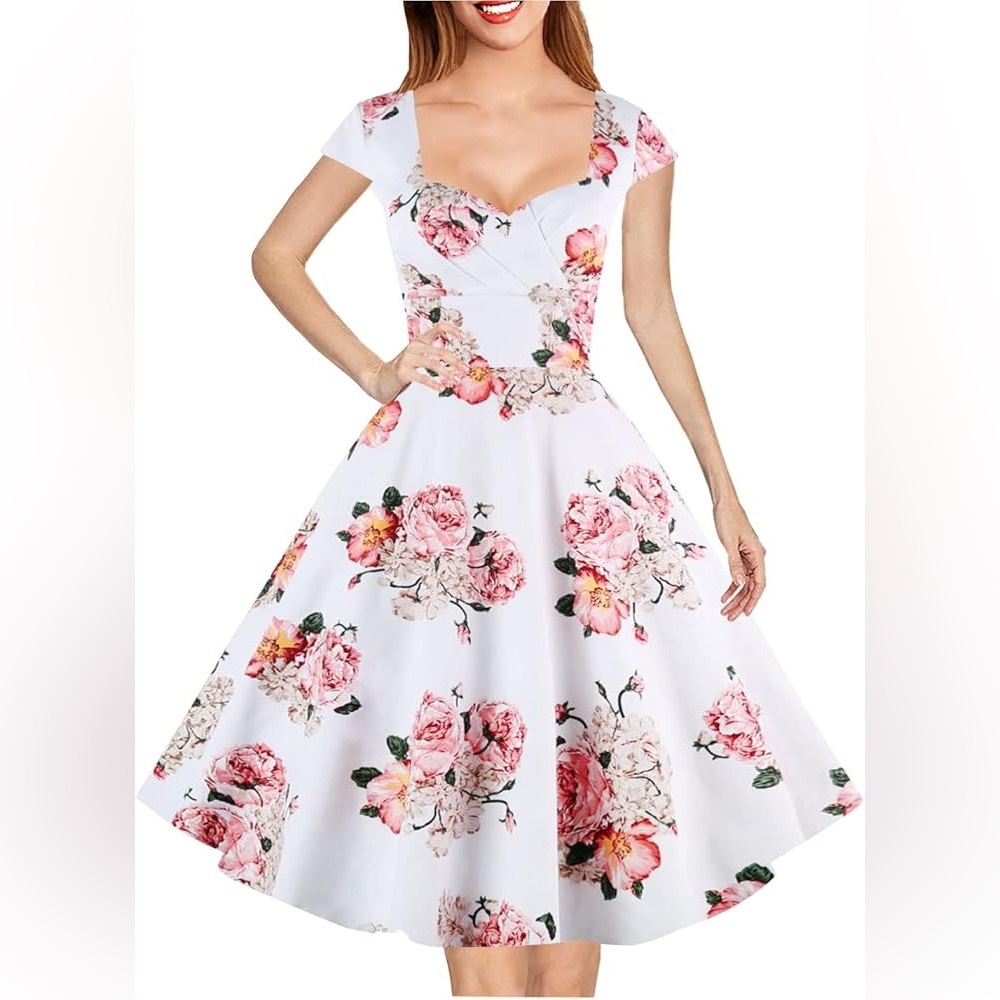 Hanpceirs 1950’s Retro Swing Dress‎